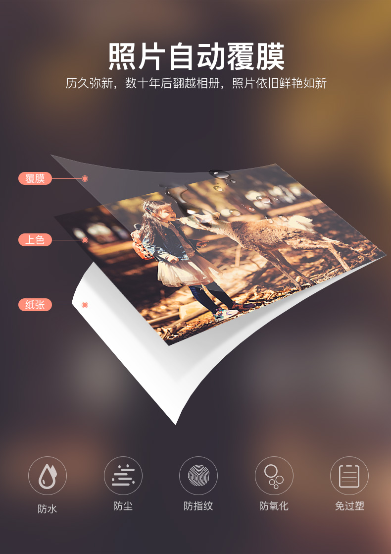 無(wú)線(xiàn)便攜照片打印機